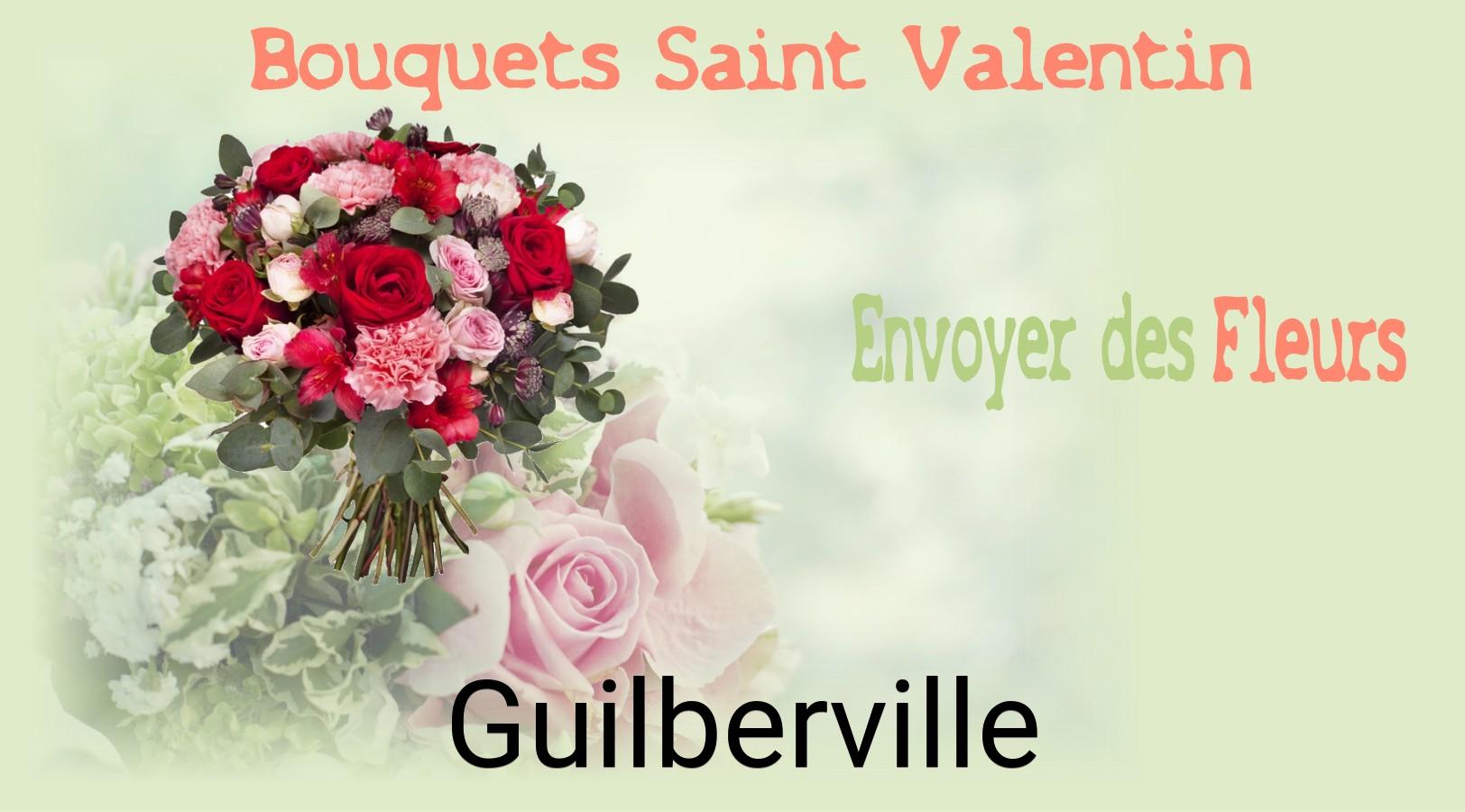 Roses de Saint-Valentin livrées à Guilberville